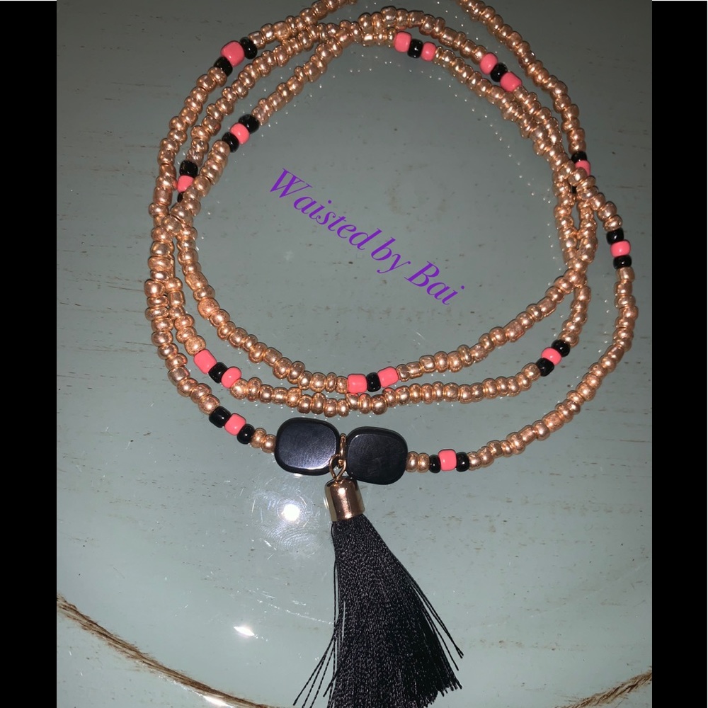 Handmade waist beads